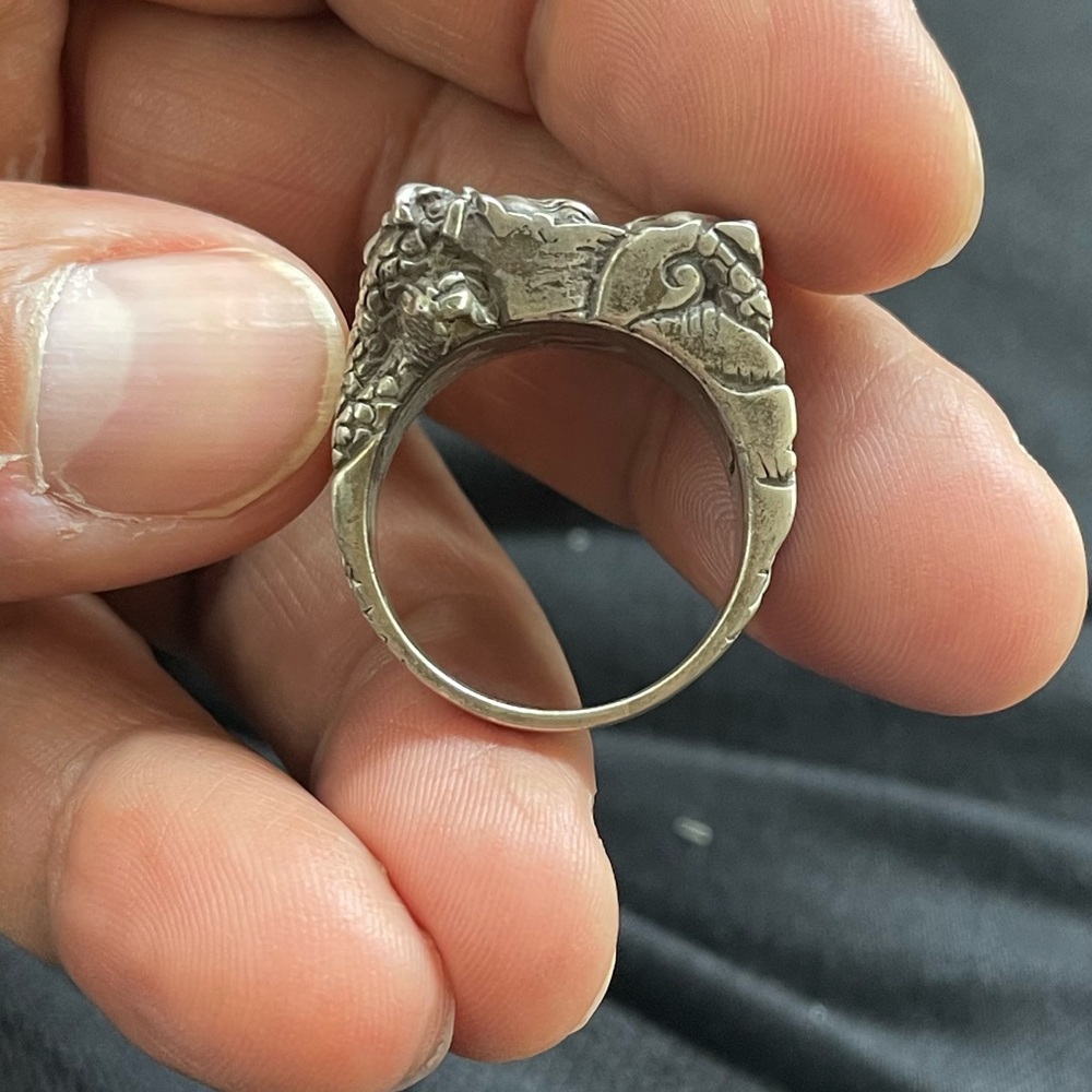 Solid Starling Silver Ring - image 7